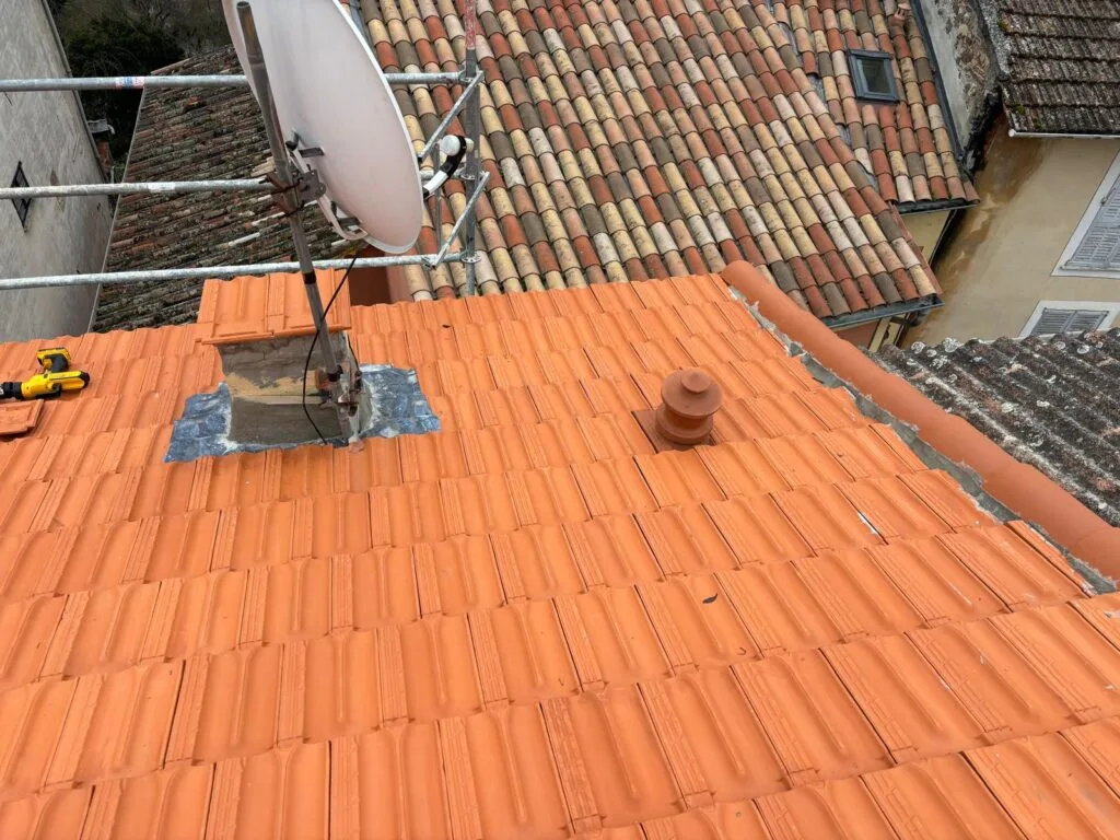 Rénovation couverture montagne